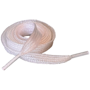 Vita skosnören 120 cm långa
