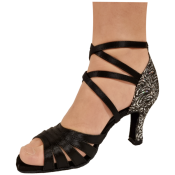 Klacksko med mocka sula, 70mm klack