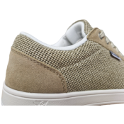 Sandfärgad beige dansskor Leo 1534 från Rumpf. Buggskor, linedanceskor, foxskor.