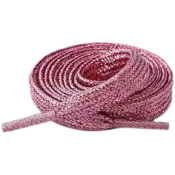 Rosa skosnören 100cm och 120cm. Platta skosnöre.