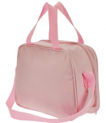 Rosa träningsväska till barnbalett, väska till balett.