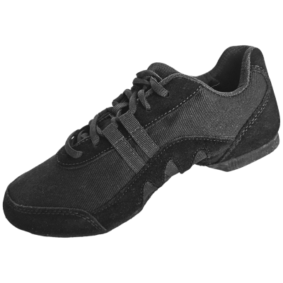 Dansskor sneakers med mockasula. Salsette buggskor, foxskor, linedanceskor, salsaskor, träningsskor för dans.