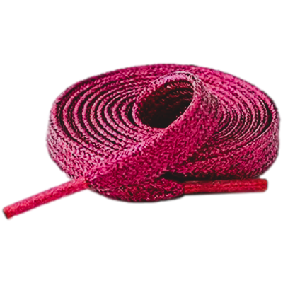 Fuchsia cerise skosnören. 120 cm