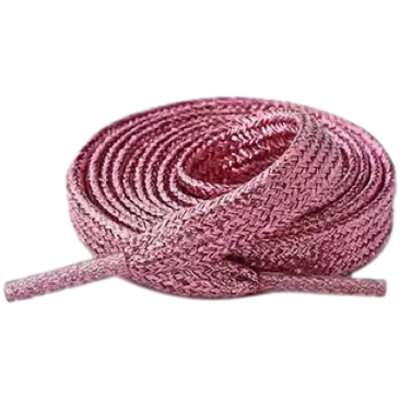 Rosa skosnören 100cm och 120cm. Platta skosnöre.